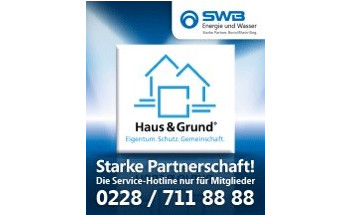 SWB-Hotline für Haus & Grund-Mitglieder